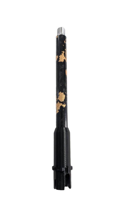 Limited Edition Gold Flake Forged Carbon Fiber Outer Barrel