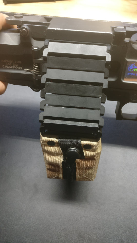 Futuristic LMG Ammo Belt